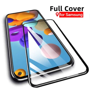 Защитно Стъкло За Samsung Galaxy Note 20 10 Ultra Plus S21 S20 Ultra Plus 9 8 S8 S9 FE Протектор на Екрана 9D Стъкло Пълна Кутията