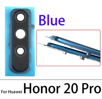 Нова Задна Камера със Стъклен Капак на Обектива с Притежателя на Обхвата на Дубликат Част За Huawei Honor 20 Pro