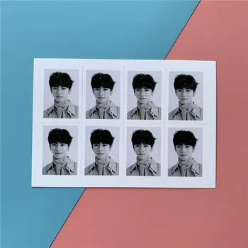 KPOP Бездомни Деца One-inch ID Photo, Photo Postcard Collection Small Card Hellevator Peripheral STAY
