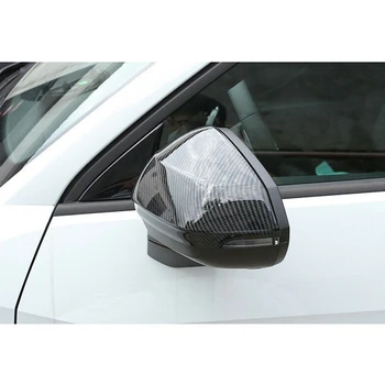 Капачки за Огледала за Обратно виждане на Колата е От Въглеродни Влакна Капачки на Страничните Огледала Крило за Q2 2017 2018 Q3 2019