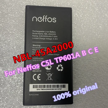 Оригинален NBL-45A2000 2000mAh Нова Батерия За Neffos C5L TP601A B C E Мобилен Телефон с Високо качество на Батерията Raplacement