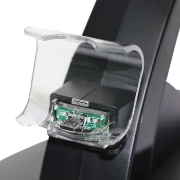 ДВОЙНА USB Зареждане, Дистанционно Управление Зарядни Поставки За Игрални Станции PS4 Контролер