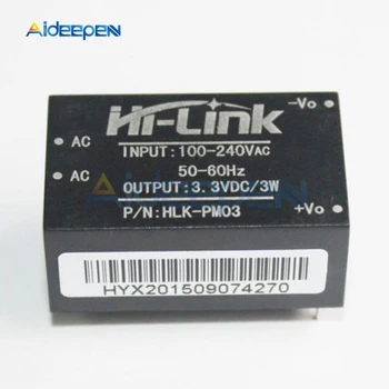 HLK-PM03 AC-DC 220V to 3.3 V Step Down Buck Power Supply Модул Intelligent Household Switch Converter