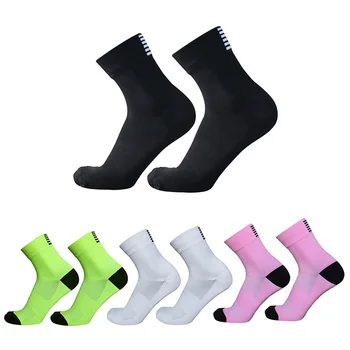 Чорапи за колоездене Назад Ленти Мъже и Жени Професионален Конкурс за Наем на Състезанието Чорапи Открит Спортни Чорапи Calcetines Ciclismo