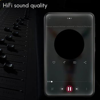 HFES Android Smart Mp4 Wifi Internet Full Screen Bluetooth Walkman Студентски Music Player Mp5 Contact 4.0 Inch with Bluetooth