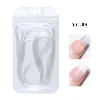 1 опаковка на Коприната фибростъкло За Изграждане на Нокти Форма на Тъкани от естествена Коприна UV-Гел и Строителна Влакна Френски Акрилни Нокти DIY Аксесоари