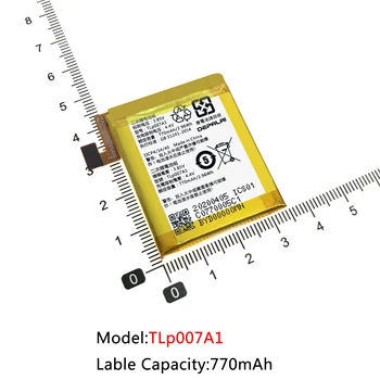 Висококачествена Батерия TLp007A1 За Смяна На Батерията На Мобилен Телефон Alcatel TLp007A1