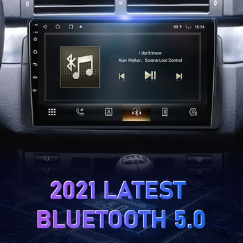 Srnubi Android 10 Автомобилен Радиоприемник За BMW E46 Coupe (M3 Rover) 316i 318i 1998-2006 Мултимедиен плейър GPS Навигация 2 Din WIFI RDS DVD