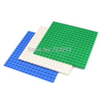 Single Sale Toy Baseplate Single Side MOC 16*16 Точки Base PlateBuilding Block Sets Bricks Models САМ Toys for Children