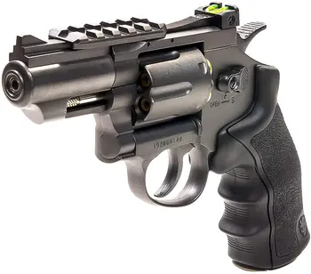 Black Ops Унищожител 2.5 Inch Revolver Full Metal Co2 Bb/pellet Gun - Shoot .177 Bbs или Pellets Metal Wall Tin Sign Mental