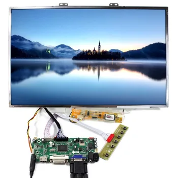 комплект за LTN156AT01 LCD дисплей HDMI-съвместим 1366X768 Панел DVI VGA LED 15,6