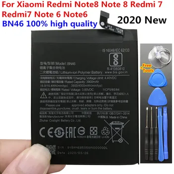 Нов Оригинален висок Клас Батерия BN46 За Xiaomi Note8 Redmi 7 Redmi7 Note 6 Note6 Подмяна на Телефон Batteria 4000mAh + Инструменти