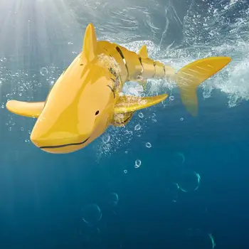 RC Simulation Shark Toys 2.4 G 4CH Водоустойчив Електрически Дистанционно Управление Shark Boat Плувен Басейн, Баня Детски Играчки Подарък