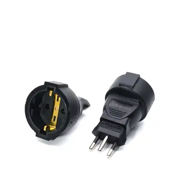 Eu Euro To Brazil Plug Electric Ac Power Adapter Socket Converter Brasil Travel Power Adapter Plug