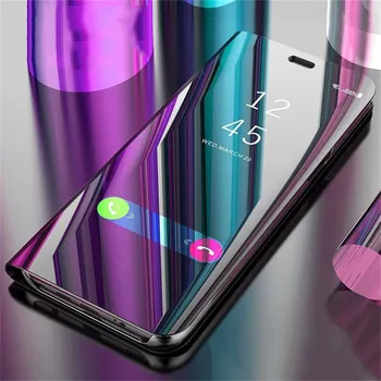 Флип Калъф За Samsung Galaxy S21 Ultra 5G Кожен Калъф Калъфи За Samsung S21+ S 21 Plus S21Ultra 5G Магнитен Калъф За Smart Огледало