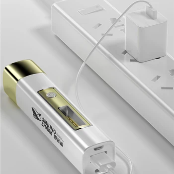 Led Фенерче USB Зареждане на Многофункционален Супер Ярка Лампа Водоустойчива Лампа Акумулаторна Начало Открит Къмпинг FlightLight