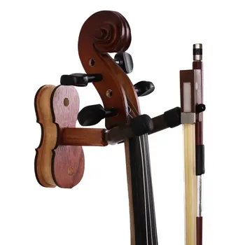 2021 НОВА Домашно Студио практичен Дизайн Стенни Цигулка Цигулка, Виола Кука Закачалка Основата на Цигулка Закачалка Трайно Дърво Цигулка Използването на