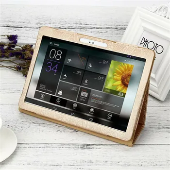 Ouhaobin Универсален Кожен Калъф за Носене за 10 с 10,1-Инчов Android tablet PC, Модерен Дизайн на Ipad Case Чанта 2021