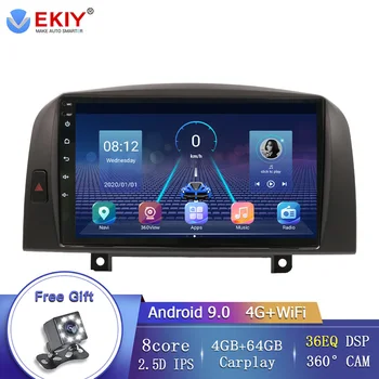 EKIY Android 9.0 Автомобилното Радио, за Hyundai SONATA NF 2004 2005 2006 2007 2008 Мултимедия Видео Стерео Авто Плейъри WIFI Главното устройство