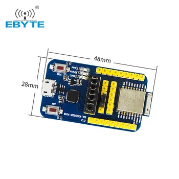Nrf52832 МОЖНО 5.0 Beacon Ibeacon RF Предавател USB Тест Такса Комплект с Високо Качество E104-BT5032A-TB EBYTE