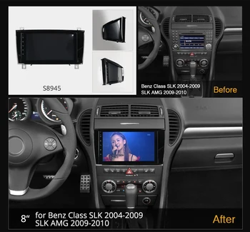 Ownice K7 Android 10.0 Car Radio Стерео, за да Benz SLK Class 2004-2009/SLK AMG 2009-2010 4G LTE 360 2din Auto Audio System 6G+128G