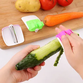 2020 Creative Finger Held Palm Peeler Лесно Hold Кухненски Приспособления, Зеленчуци, Плодов Слайсер Белачка Трайни Кухненски Аксесоари Нова