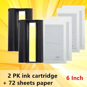 за Canon Selphy Color Ink Paper Set Компактен Фотопринтер CP1200 CP1300 CP910 CP900 3шт мастилницата KP 108IN KP-36IN