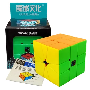 MoYu Meilong Square-1 MoFangJiaoShi SQ1 3X3X3 Speed Magic Cube Пъзел Образователни Играчки Детски SQ-1Game Square 1