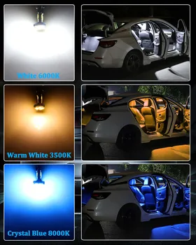 Seker Canbus Auto Interior LED Light For Land Rover Discovery LR2 LR3 LR4 L318 L319 1998-2016 For Dome Light Багажника Lamp LED Bulb