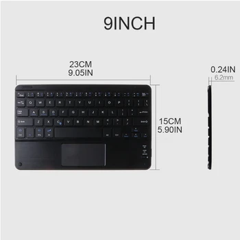 7/9/10 Инча Безжична Bluetooth Easy Клавиатура със сензорен панел Домашна клавиатура
