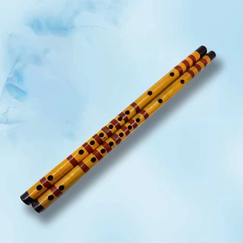 Бамбук Флейта Китайски Традиционни Музикални Инструменти Бамбук Флейта Disi за Начинаещи C D E F G Ключ Напречен 47 см Безплатна Доставка
