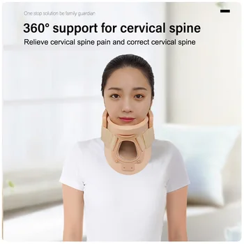 Yongrow medical Cervical Neck support Traction Brace Neck support Pain Relief Neck Stretcher Collar Stretching Correction Health