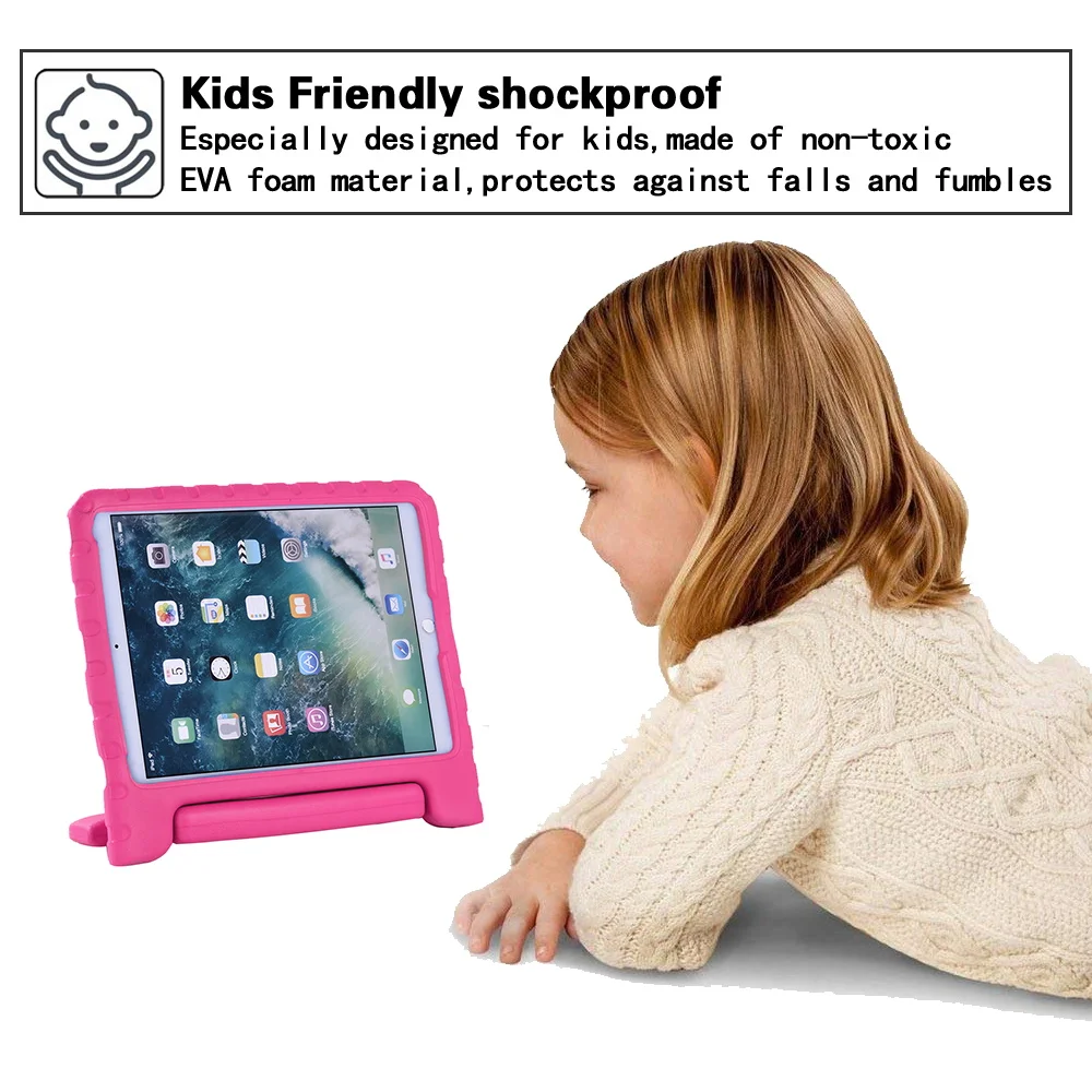 За Apple Ipad 2/3/4/9.7 /Ipad Mini Kids Нетоксичен EVA Anti-fall Tablet Stand Калъф за Ipad 7/8/10.2
