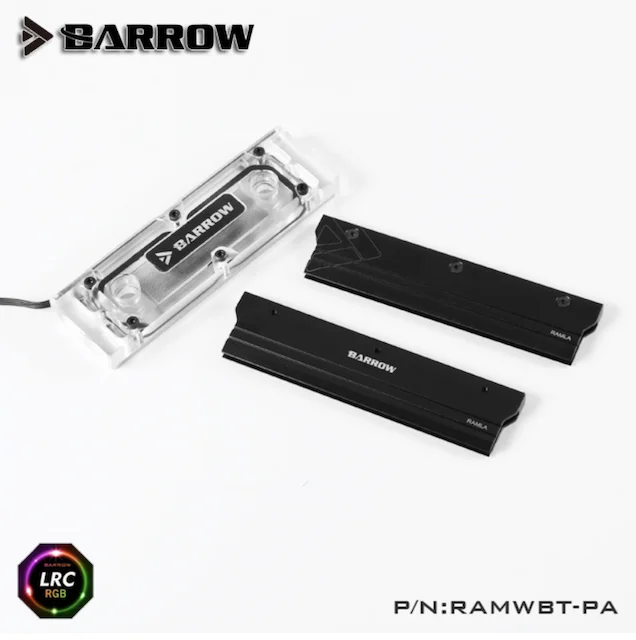 Barrow RAMWBT-PA, RAM Water Cooling Block Комплекти, LRC 1.0 12v, One Kit Two Armor One Block, One Block Support Maximum RAM 4