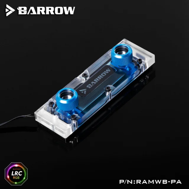 Barrow RAMWBT-PA, RAM Water Cooling Block Комплекти, LRC 1.0 12v, One Kit Two Armor One Block, One Block Support Maximum RAM 4