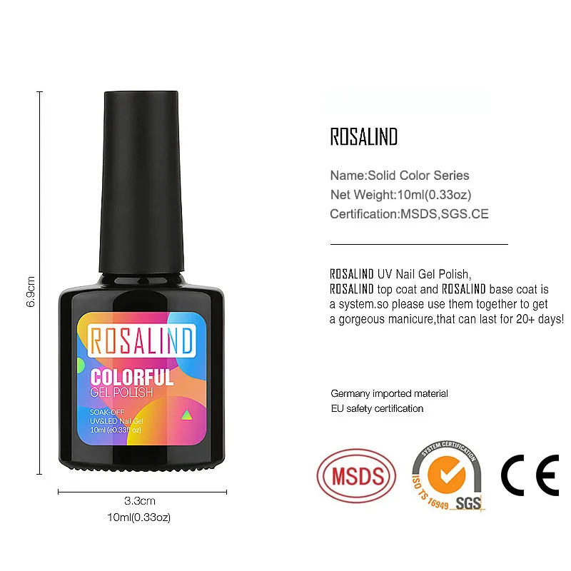 2021 New UV LED Nail Gel Brush Set Rainbow Nail Polish Creative Nail Art Painting Pigment Quick Dry Candy Color Nail Polishing