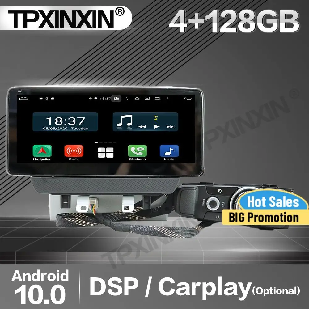 128G Carplay Car Radio 2 Din Stereo Receiver For Android Mazda CX-3 2018 2019 IPS GPS Navigation Player, Audio Recorder Head Unit