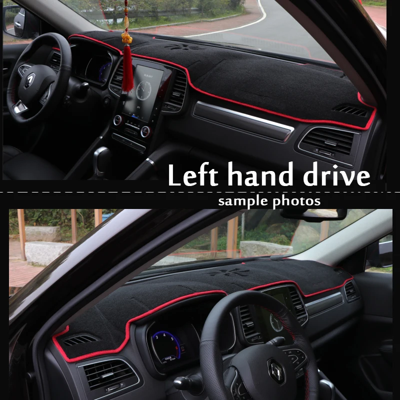 RKAC Car таблото cover мат for Audi Q3 2011-2016 years Right hand drive dashmat pad dash covers auto таблото accessories