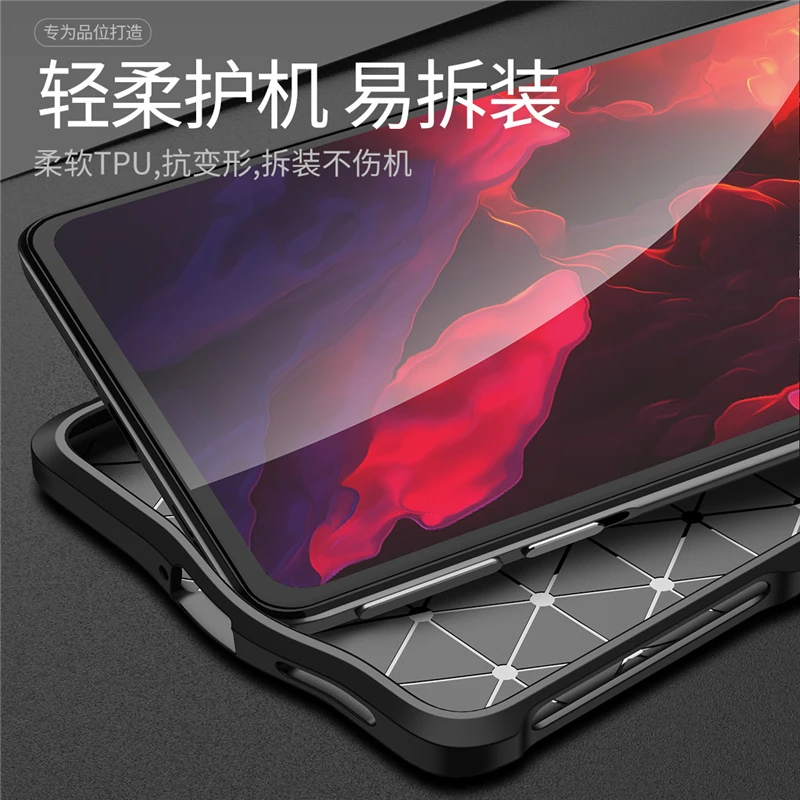 За Xiaomi Redmi K40 Gaming Edition Калъф Кожен Мек Силиконов TPU устойчив на удари Бронята на Задната част на Кутията на телефона Redmi K40 Gaming Case