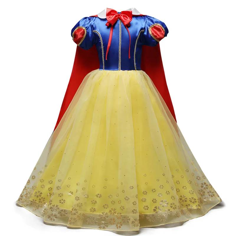 Костюм Принцеса Маскарадное ролята рокля за момиче Хелоуин Вечерна рокля Cosplay Рокля Необичайно Облекло Размера на 4-10 Години