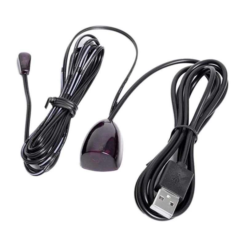 Продажба на едро 5V IR Инфрачервено Дистанционно Управление Транспондер Приемник Ретранслатор Емитер USB Адаптер за Удължаване на Кабела С Led Подсветка