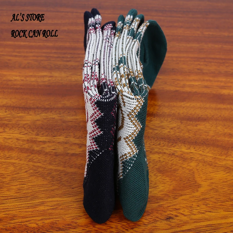 19023 Супер Качествени Памучни Гъвкави Есенни Чорапи-Меки Дебели Топли, Стилни, Здрави Чорапи За Краката, 24-28 см