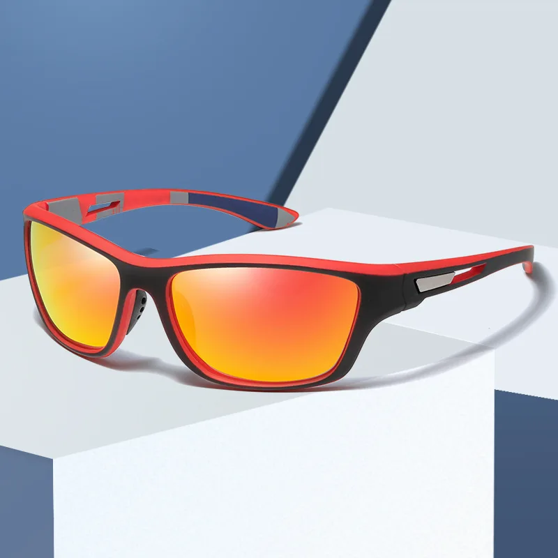 LongKeeper Огледало Поляризирани Слънчеви Очила Мъжки Спорт На Открито Шофиране Очила Слънчеви Очила с UV-Защита на Мъжки слънчеви Очила Oculos Hombre