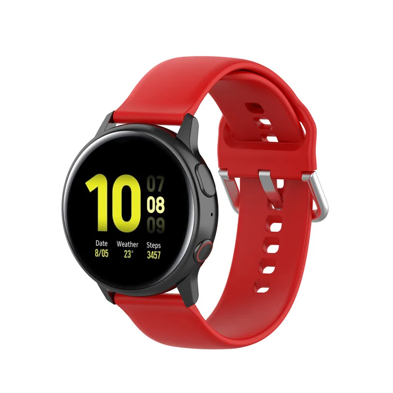 Нов ремък за Samsung Galaxy Watch Active 2 40 44 мм 3 Gear sport wrist bracelet Смяна каишка за часа и 20 мм и Каишка за часовник