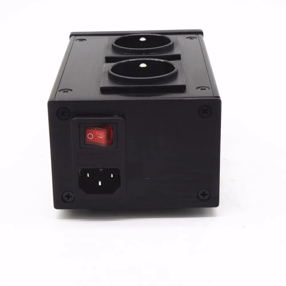 OU20 European filter power outlet Advanced Audio Power Purifier Filter 10A 2500W AC Power Socket for EU AC Electric Plug