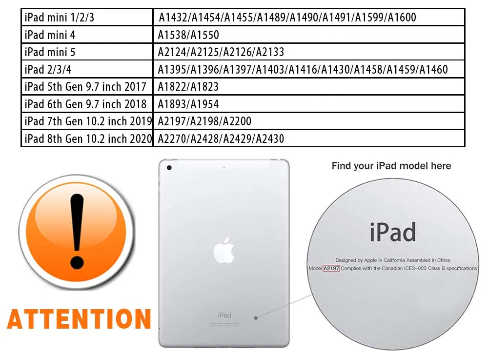 Калъф за таблет Apple iPad 8th 7th 10.2