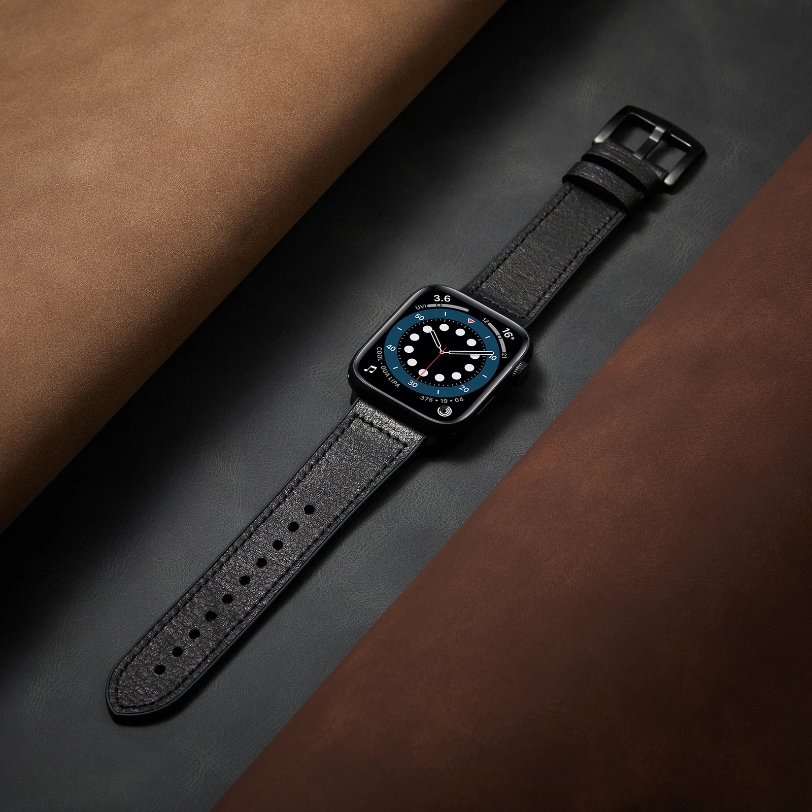 Високо качество на Кожена Гривна Линия за Apple Watch band 40 мм 44 мм Спортен Каишка за Apple Watch 42 мм, 38 мм, Серия 2 3 4 5 6 SE