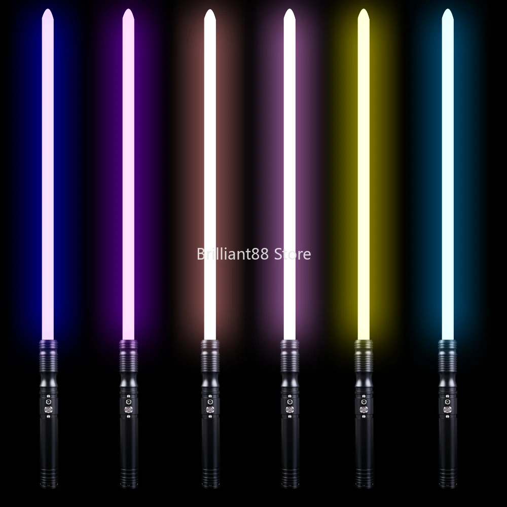 12 цвята и 6 звукови шрифтове силен вятър lock lightsaber-TS013 Duling Foc metal handle RGB lightsaber Force FX