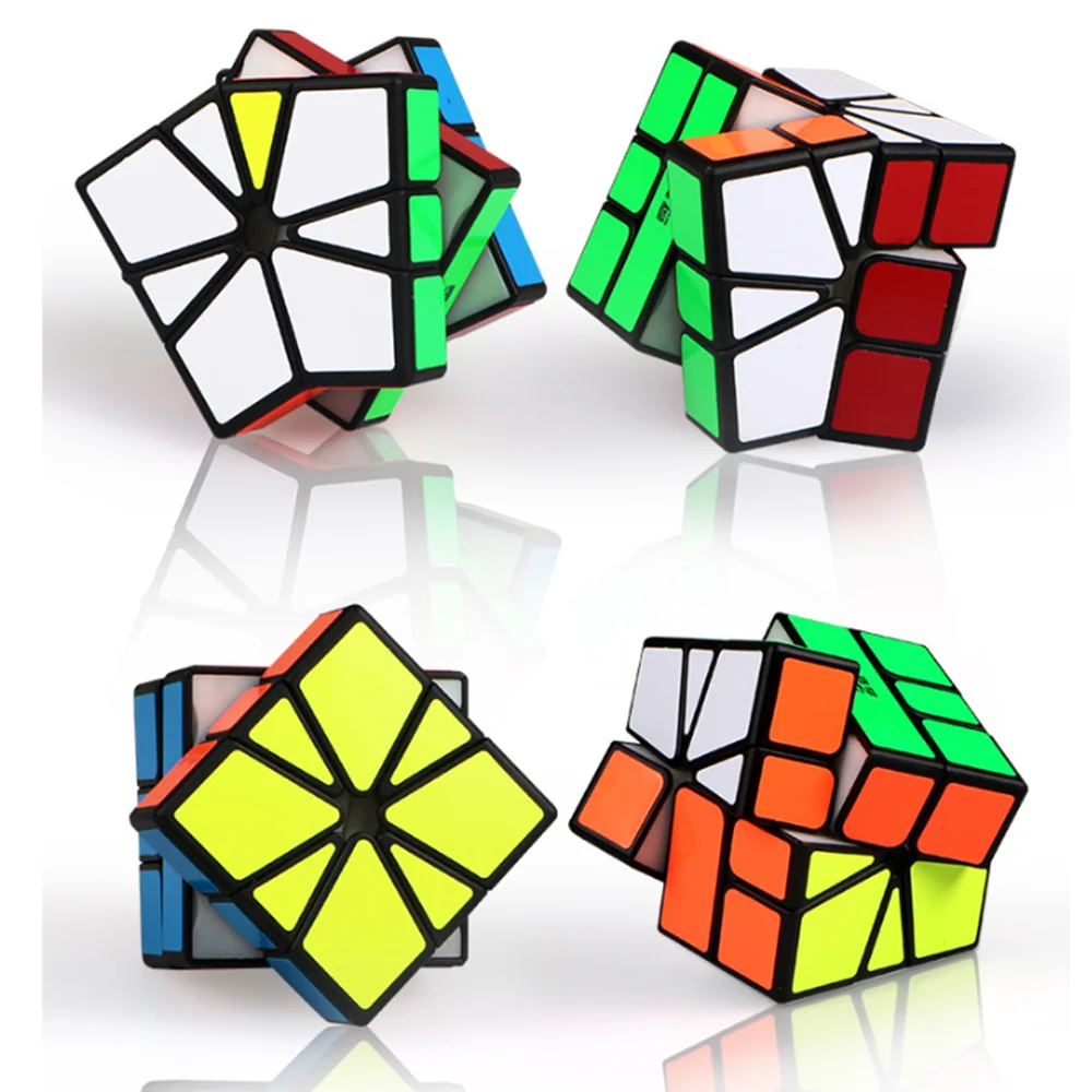 Най-новият Qiyi Qifa SQ-1 Magic Cube Square Пъзел 1 Speed Cube SQ1 Mofangge писалки много извивки Обучение на Образователни Детски Играчки Game Sticker