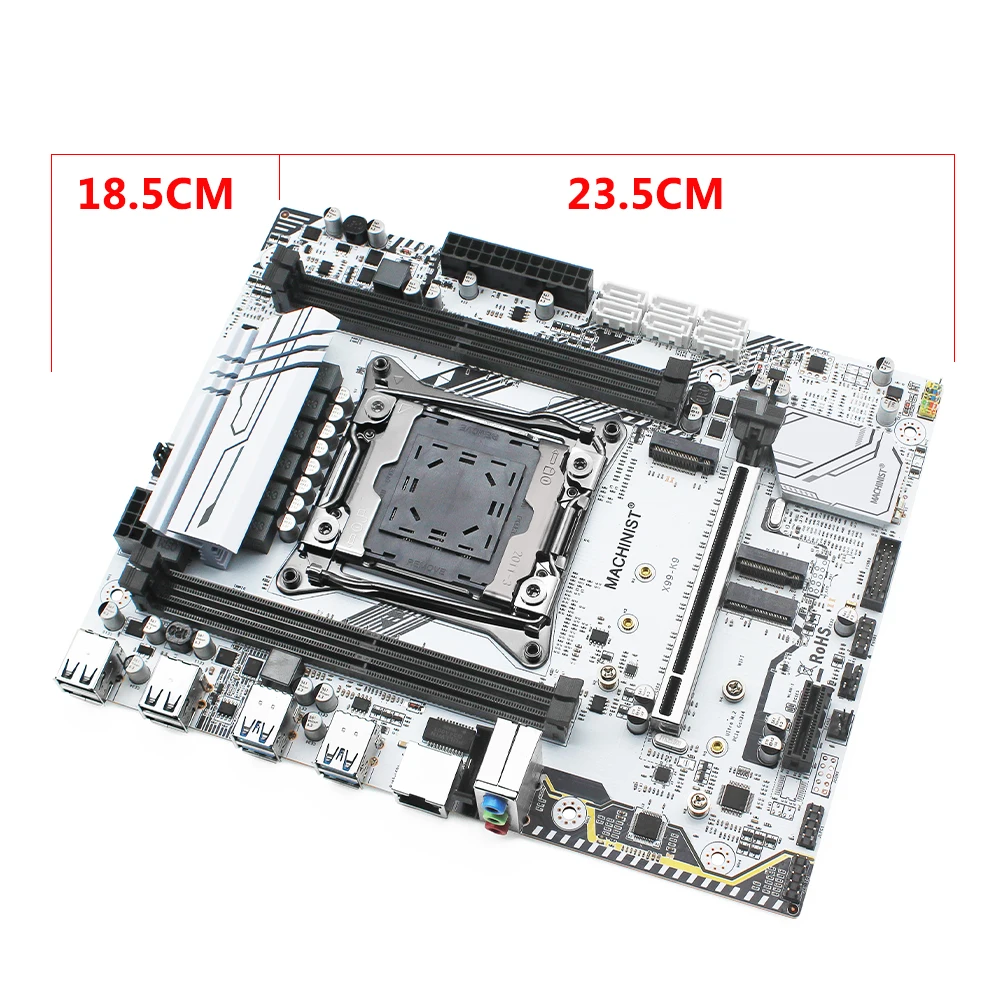 Machinist x99 motherboard Set Комплект LGA 2011-3 С процесор Intel Xeon E5 2678 V3 4бр*8g=32GB 2666MHz DDR4 RAM Memory X99-K9